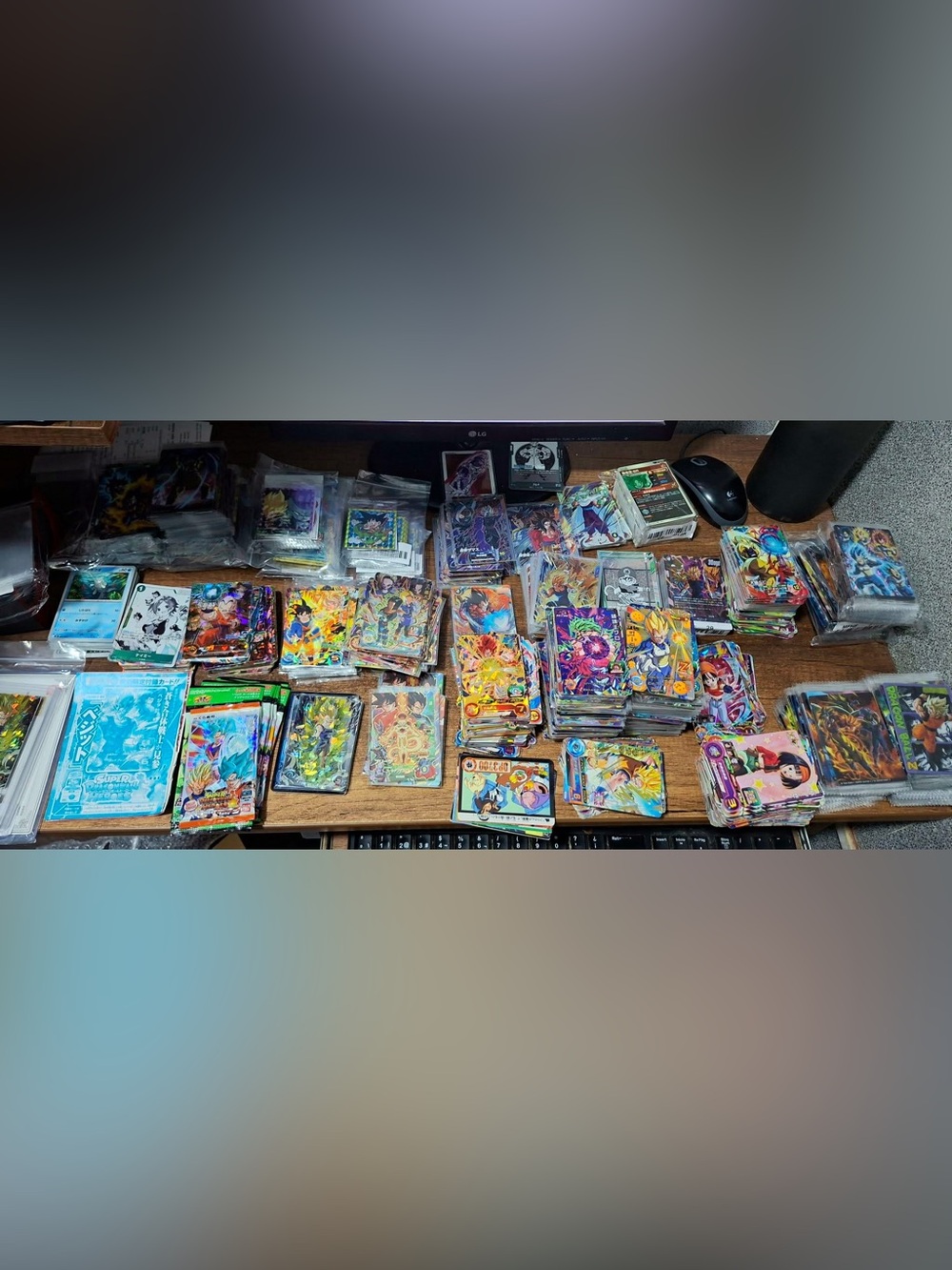 100 dragon ball cards in perfect condition